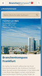 Mobile Screenshot of branchenkompass-frankfurt.de
